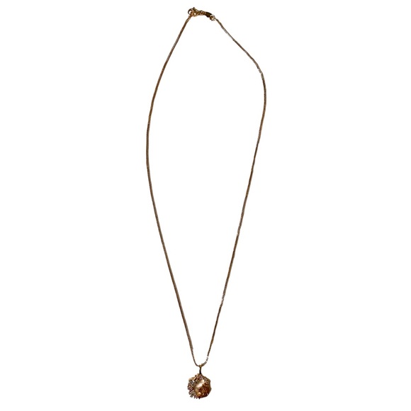 Disney Beauty and the Beast Etsy Handmade Gold Jewel Chain Charm Necklace - Picture 4 of 4